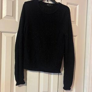 Black Women's Knit Sweater
